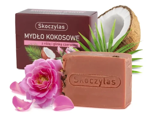 mydlo kokosowe roza glinka owoc SKOCZYLAS-100-g.webp