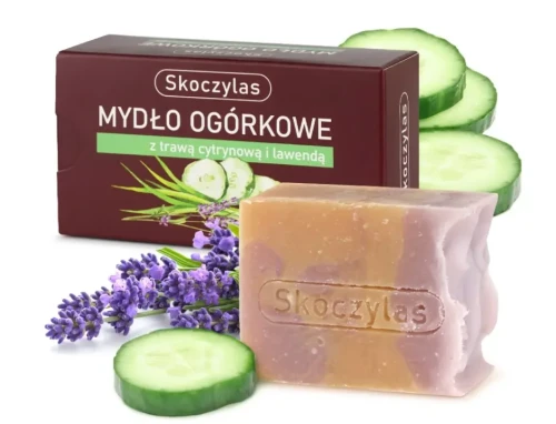 mydlo ogorkowe trawa cytrynowa lawenda SKOCZYLAS owoc-100-g.webp
