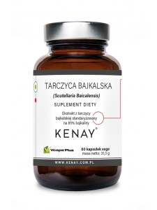 Tarczyca Bajkalska (Scutellaria Baicalensis) 60 kapsułeK