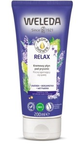PŁYN kremowy pod prysznic RELAX LAWENDA+BERGAMOTKA+WETYWERIA 200ML