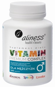 Witaminy Premium Vitamin Complex dla mężczyzn x 120 tabletek VEGE