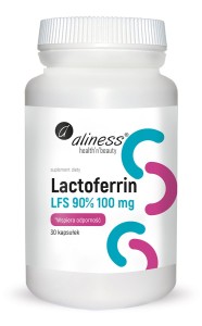 Lactoferrin LFS 90% 100 mg x 30 kapsułek