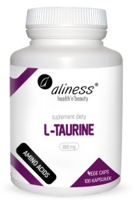 L-Taurine 800 mg x 100 kaps.