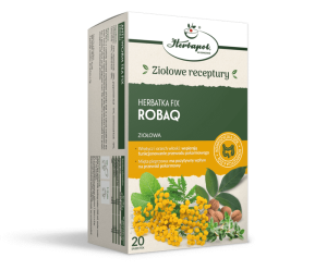 HERBATKA fix ROBAQ 20 saszetek po 2g