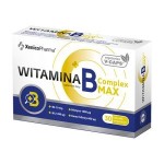 Witamina B Complex MAX, 30 kapsułek roślinnych Vcaps®
