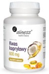 Kwas kaprylowy (60% C8) 600 mg  90 caps