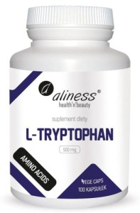 L-Tryptophan 500 mg 100 kaps.