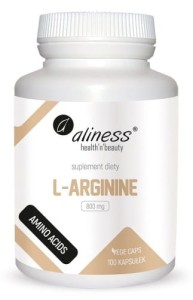 L-Arginine 800 mg  100 Vege caps.