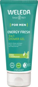 MEN Żel pod prysznic dla mężczyzn ENERGY FRESH 3w1 z cytryną i cedrem 200ml