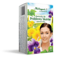 Herbatka fix PROBLEMY SKÓRNE 20 saszetek po1,5g