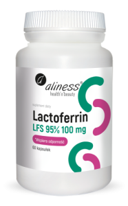 Lactoferrin LFS 90% 100 mg 60 kaps.