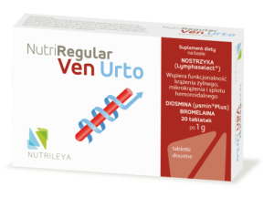 NutriRegular Ven Urto Nostrzyk, Diosmina, Bromelaina 20 tabl.