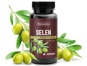 SELEN witamina E, piperyna 60 kaps.