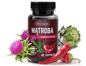 WĄTROBA ostropest, karczoch, kapsaicyna 60 kaps.