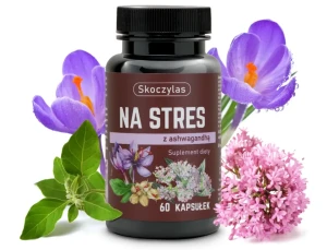 NA STRES ashwagandha, szafran, kozłek lekarski 60 kaps.