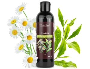 SZAMPON regenerujący z rumiankiem i zieloną herbatą  200 ml