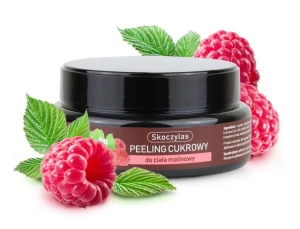 PEELING cukrowy do ciała malinowy 200 ml