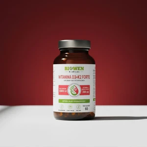 Witamina D3 + K2 Forte Biowen 60 kaps.