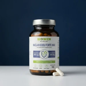 Maślan sodu forte Max Biowen 100 kaps.