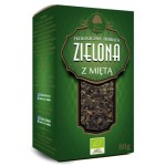 Herbata zielona z miętą EKO 80 g