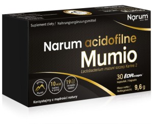 Mumio Acidofilne  CZARNE 30 kaps.
