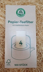 Saszetki do Parzenia Herbaty rozmiar 4 sztuk 100