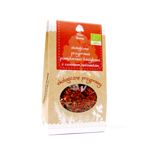 Przyprawa pomidorowo-bazyliowa z czosnkiem niedźwiedzim EKO 40 g