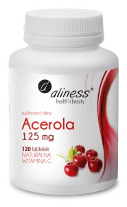 Acerola 125 mg – Naturalna Witamina C x 120 tabl.