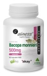 Bacopa monnieri extract 50%, 500 mg x 100 kaps.