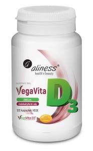 Witamina D3 z alg VEGAN 2000 j.m. x 120 kaps.