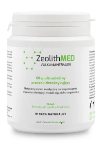 ZeolithMED ® 60g Ultradrobny 9µm WYRÓB MEDYCZNY