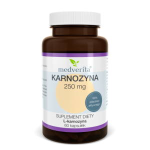 Karnozyna (L-karnozyna) 250 mg 60 kaps.