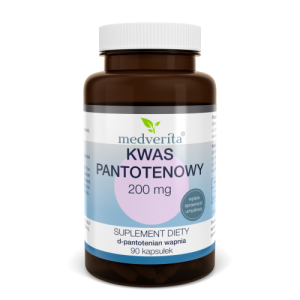 Kwas Pantotenowy 200mg  90 kaps.