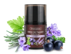 KREM do twarzy nawilżający z hydrolatem z lawendy i olejem z czarnej porzeczki  50 ml