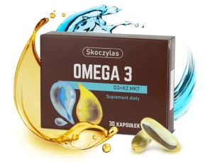 OMEGA 3 D3 + K2 MK7 (DHA 712 mg + EPA 254 mg) 30 kaps.