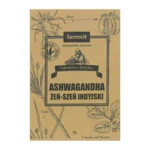 Ashwagandha Żeń-szeń indyjski proszek 50g 