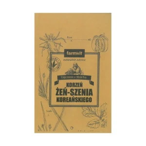 Żeń-szeń koreański korzeń (czerwony) 25g