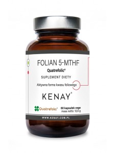 FOLIAN 5-MTHF (aktywny kwas foliowy) Quatrefolic® 60 kaps.