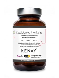Kadzidłowiec & Kurkuma ApresFlex® (Boswellia serrata) & BCM 95® (CURCUGREEN®) 60 kaps.
