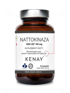 Nattokinaza 100 mg NSK-SD 60 kapsułek