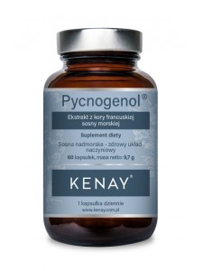 Pycnogenol® Ekstrakt z kory francuskiej sosny morskiej 60 kaps.  PREMIUM