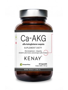 Ca-AKG alfa-ketoglutaran wapnia 60 kaps.