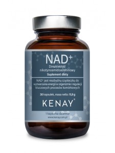 NAD+ dinukleotyd nikotynoamidoadeninowy  30 kaps. PREMIUM