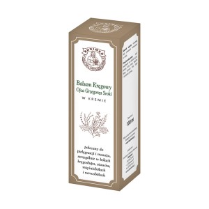 Balsam Kręgowy Ojca Grzegorza w kremie 100ml