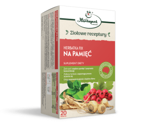 Herbatka fix NA PAMIĘĆ 20 saszetek po 2,0g