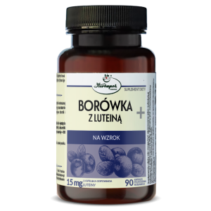 BORÓWKA Z LUTEINĄ+ 90 kaps.
