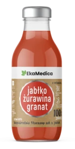 100% smaku jabłko żurawina granat 300 ml