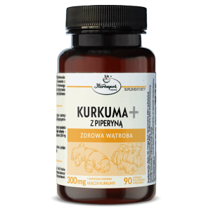 KURKUMA+ z piperyną 90 kapsułek