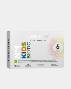N°1 KidsBiotic - 6 mld kultur bakterii dla dzieci 15 saszetek