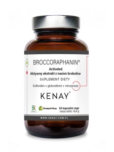 BroccoRaphanin® Activated - Aktywny ekstrakt z nasion brokułów 60 kaps.